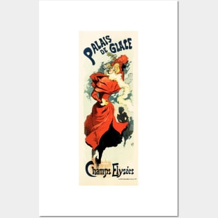 PALAIS DE GLACE Theatre Champs Elysees Paris Ad Vintage French Posters and Art